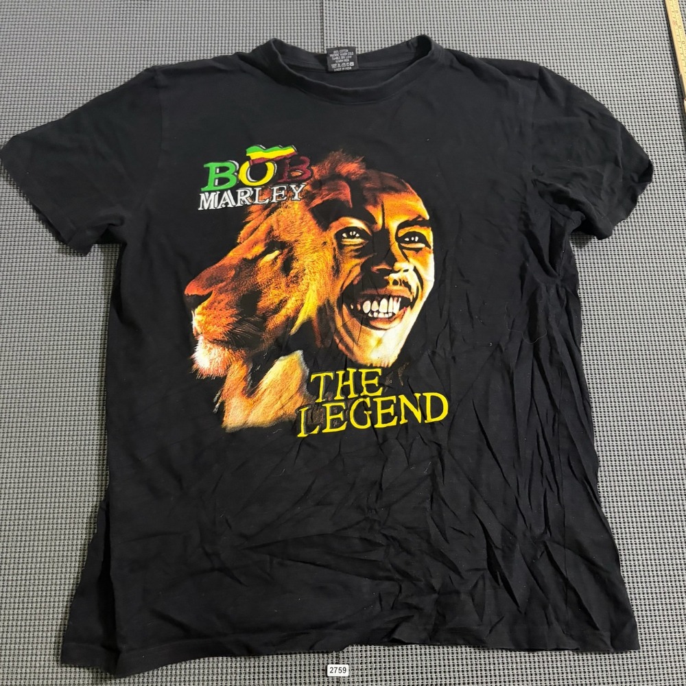 Bob Marley Legend Lion T-Shirt Black XXL